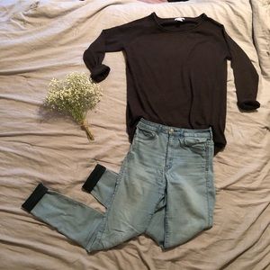 H&M Basics Long-Sleeved Sweater
